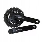 Korba Shimano FC-TY301 42/34/24 170mm 6/7/8rz czarna b/osłony p + l + korki