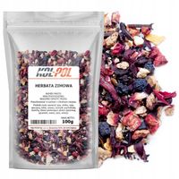 Herbata Zimowa Owocowa 100g Świąteczna Hibiskus + owoce i przyprawy Kol-Pol