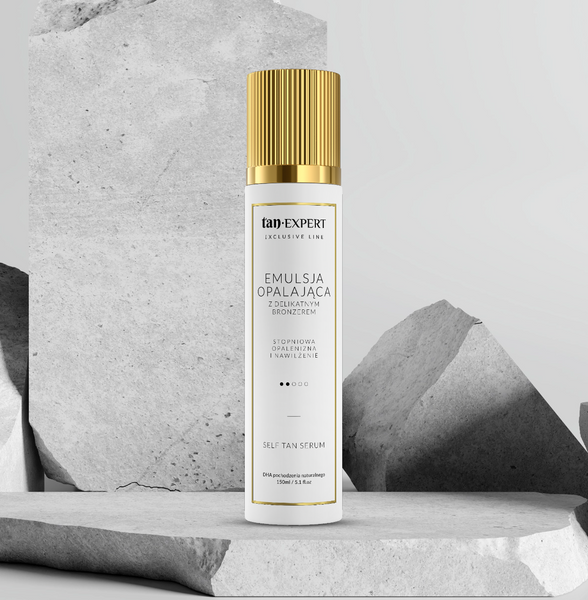 TanExpert Exclusive Line Self Tan Serum Emulsja Opalająca 150ml zdjęcie 2