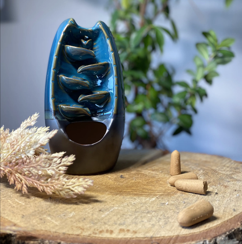 kominek ceramiczny wodospad 20 cm na Arena.pl