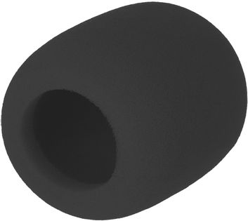 Uniwersalna gąbka osłona owiewka na mikrofon SHURE czarna