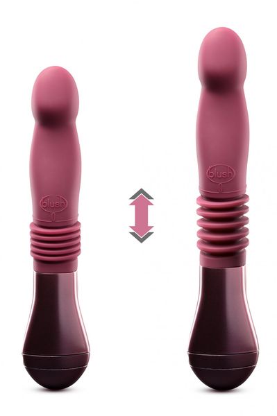 temptasia trixie thrusting dildo wine zdjęcie 4