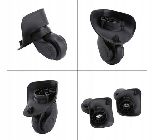 2 SZT CZARNE KÓŁKO DO WALIZKI CZĘŚCI WALIZEK TORBY A09 na Arena.pl