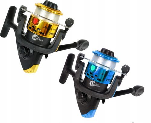 ZESTAW WĘDKARSKI 2x Wędka 2x Kołowrotek pokrowiec na spławik spinning na Arena.pl