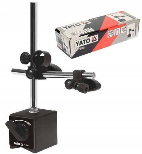 STATYW MAGNETYCZNY CZUJNIKA ZEGAROWEGO + CZUJNIK ZEGAROWY 0-10MM bicia Yato na Arena.pl