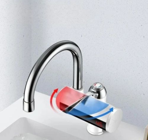 ELEKTRYCZNY PRZEPŁYWOWY PODGRZEWACZ WODY 3000 LCD GRZAŁK NADUMYWALKOWY KRAN na Arena.pl