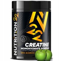 Nutrition22 Creatine Monohydrate Powder 500g green apple