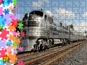 Puzzle tradycyjne Pociągi - Train