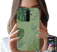 ETUI DO XIAOMI NOTE 8 PRO - ZIELONE LIŚCIE ROŚLINNE WZORY PLECKI