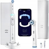 SZCZOTECZKA ELEKTRYCZNA BRAUN ORAL-B GENIUS X 20100s AI + TRAVEL LUXE