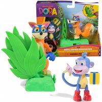 2X Dora poznaje świat: Zestaw Przygodowy Butek i Swiper figurki 3+ Spin Mas