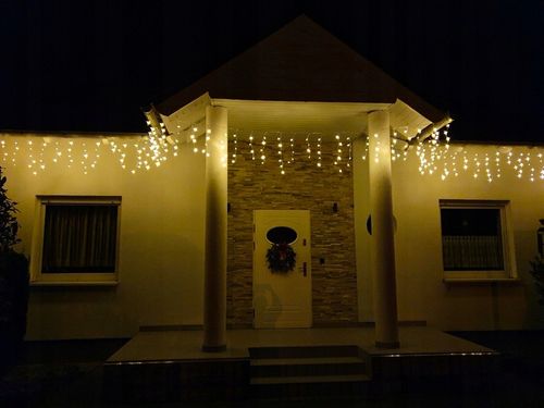 Kurtyna świetlna Led sople 301 - 500 lampek na Arena.pl