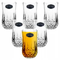 KPL SZKLANKI DO WHISKY DRINKÓW UNIWERSALNE GRUBE SZKŁO ZESTAW 6SZT 246 ML