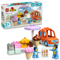 LEGO DUPLO WYPRAWA PO LODY Z BLUEY ZESTAW KLOCKÓW KLOCKI 22 ELEMENTY 2+