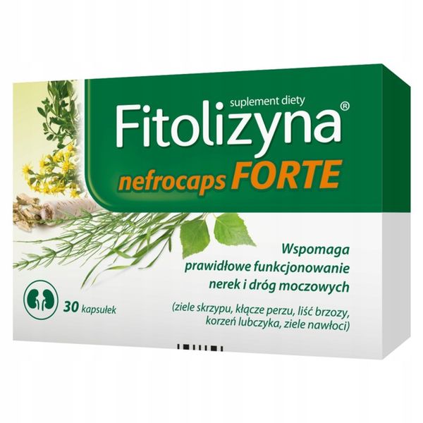 FITOLIZYNA NEFROCAPS FORTE x 30 KAPS zdjęcie 1