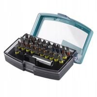 WOLFCRAFT ZESTAW BITÓW 32 CZĘŚCIOWY PH/PZ TORX T IMBUSY WALIZKA WF2975000