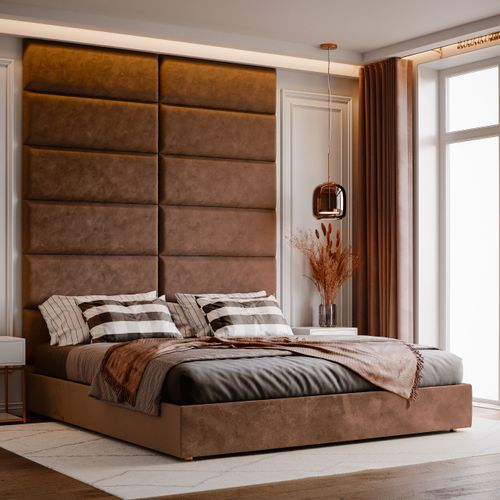 PANELE ŚCIENNE TAPICEROWANE 60cm x 20cm MAGIC VELVET 2299 na Arena.pl