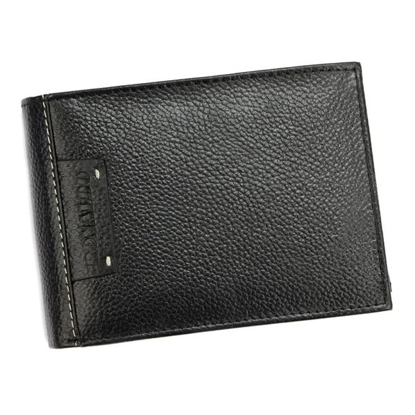 Męski duży portfel skórzany, poziomy zdjęcie 1