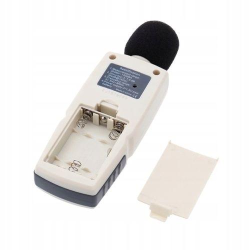 SONOMETR DECYBELOMIERZ CYFROWY MIERNIK NATĘŻENIA POZIOMU DŹWIĘKU HAŁASU LCD na Arena.pl