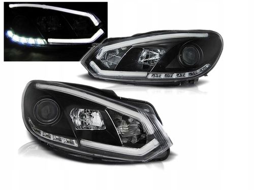 LAMPY REFLEKTORY VW GOLF 6 VI Do DZIENNEJ DRL na Arena.pl