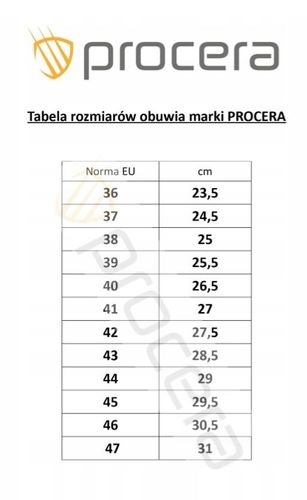 PROCERA Buty robocze ochronne trzewiki z noskiem JUPITER S1 r 39 na Arena.pl