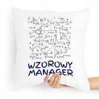 Poduszka Dla Menagera Menadżera Na Prezent Z Nadrukiem Ze Zdjęciem