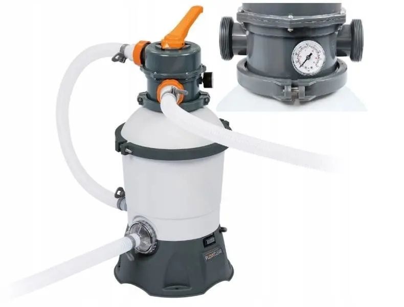 Pompa do basenu PIASKOWA 3028 l/h FILTR Bestway 85 W zdjęcie 9