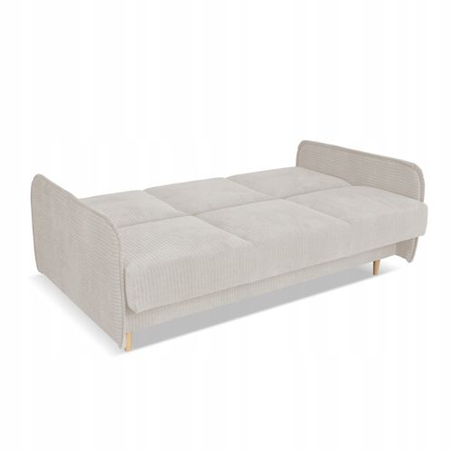 Kanapa sofa Alvo rozkładana wersalka funkcja spania pojemnik Family szara na Arena.pl