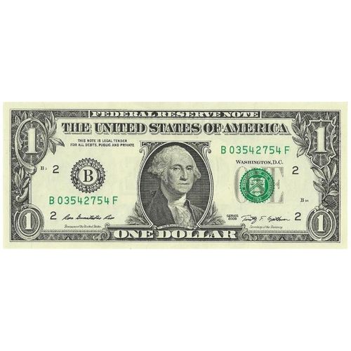 Banknot USA 1 Dolar (1 U.S. dollar / 1 USD) UNC na Arena.pl