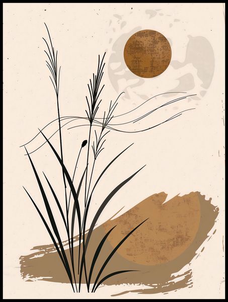 Plakat 75x100cm Zachód Pustyni zdjęcie 2