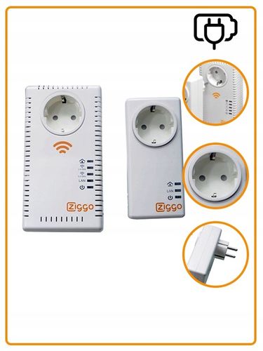 Transmiter sieciowy WIFI Comtrend Powerline PG-9073LG +1x PG-9072LG zestaw na Arena.pl