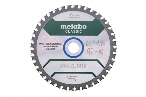 Tarcza Metabo 628273000 do cięcia blachy stalowej 165mm na Arena.pl