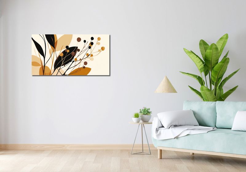 Obraz 100x50cm Jesienne Sylwety zdjęcie 2