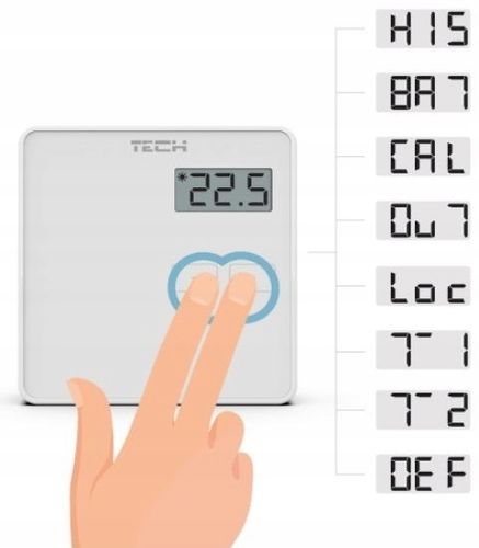 STEROWNIK REGULATOR POKOJOWY PRZEWODOWY NATYNKOWY ST-294 v1 CZARNY TECH na Arena.pl