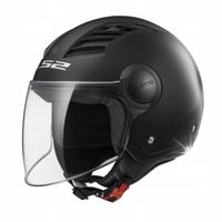 KASK OTWARTY LS2 SKUTER MOTOR CZARNY MAT OF562 S
