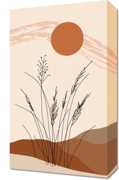 Obraz 30x50cm Złote Źdźbła zdjęcie 1