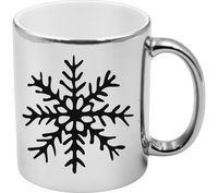 KUBEK SREBRNY PREMIUM PREZENT ŚWIĄTECZNY BOŻE NARODZENIE MIKOŁAJKI