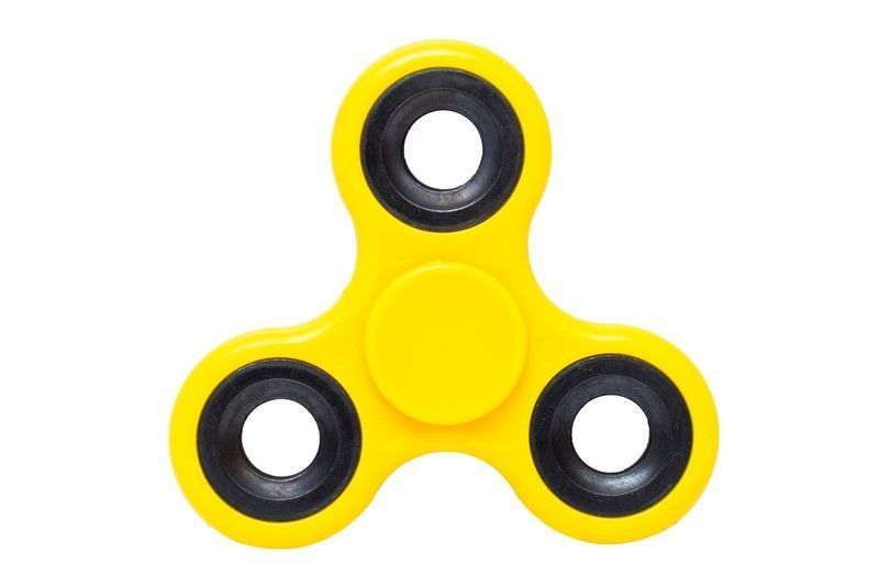 Fidget spinner trójramienny 7,5 cm różne kolory zdjęcie 2