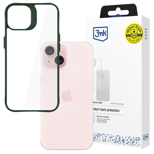 Apple iPhone 15 - 3mk Satin Armor Case+ Green na Arena.pl