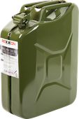 REXXON 20L KANISTER METALOWY BLASZYNY ZBIORNIK BAŃKA POJEMNIK NA PALIWO BENZYNĘ PŁYNY KARNISTER Z BLACHY STALOWEJ Z ATESTEM