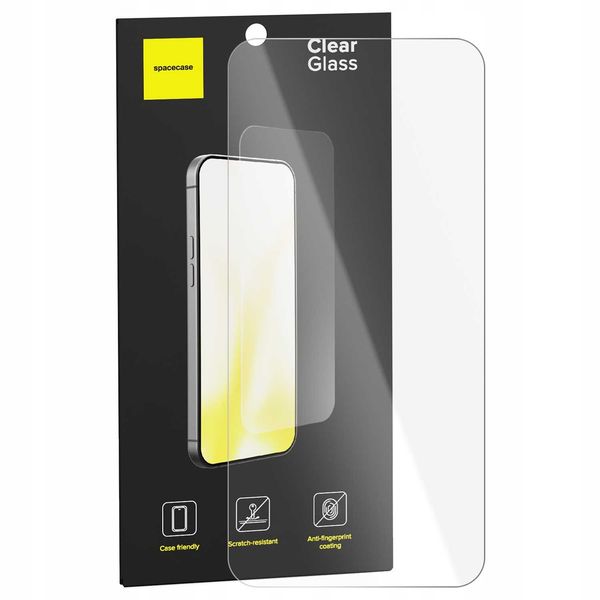 Spacecase Glass Clear 2.5D Poco F7 5G zdjęcie 4