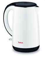Czajnik elektryczny z tworzywa sztucznego Tefal 1,7 l biały, czarny
