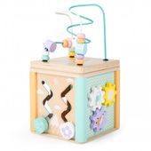 KOSTKA EDUKACYJNA ECOTOYS DREWNIANA SORTER LABIRYNT DLA DZIECI