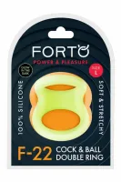forto f-22 d ring large glow silikonowy pierścień świecący l