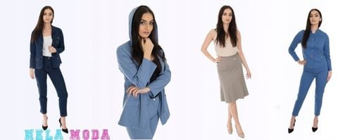 SPÓDNICA JEANS MIDI (38-54) KOLORY r.44 na Arena.pl