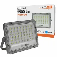 Naświetlacz LED Halogen Lampa Slim LED 50W 5500lm zewnętrzny mocny PREMIUM