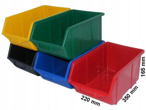 Pojemnik magazynowy - Ecobox duży | Zielony na Arena.pl