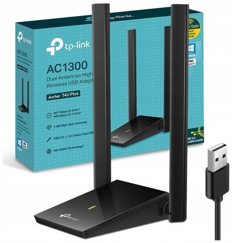 Karta sieciowa TP-LINK Archer T4U Plus USB AC1300 na Arena.pl