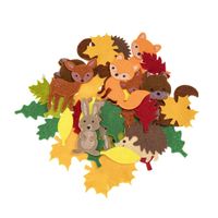 NAKLEJKI Z FILCU LIŚCIE JESIEŃ BREWIS