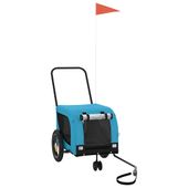 Przyczepka rowerowa dla zwierząt, tkanina Oxford i żelazo